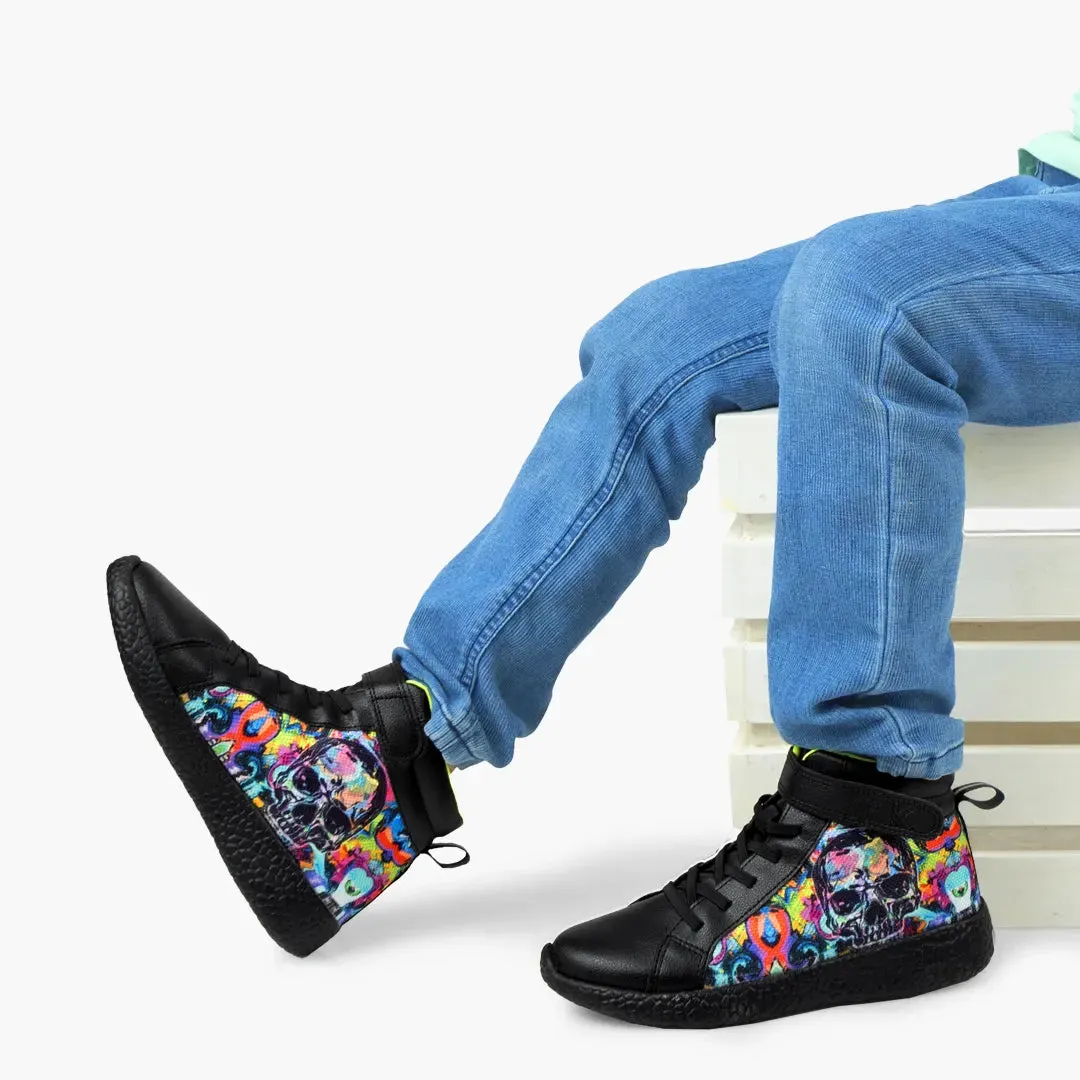 Rise - Black Doom Graffiti Sneakers