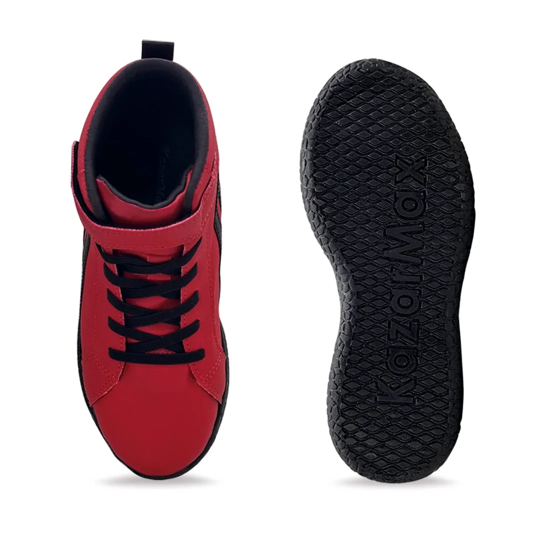Rise - Red Alert High Top Sneakers