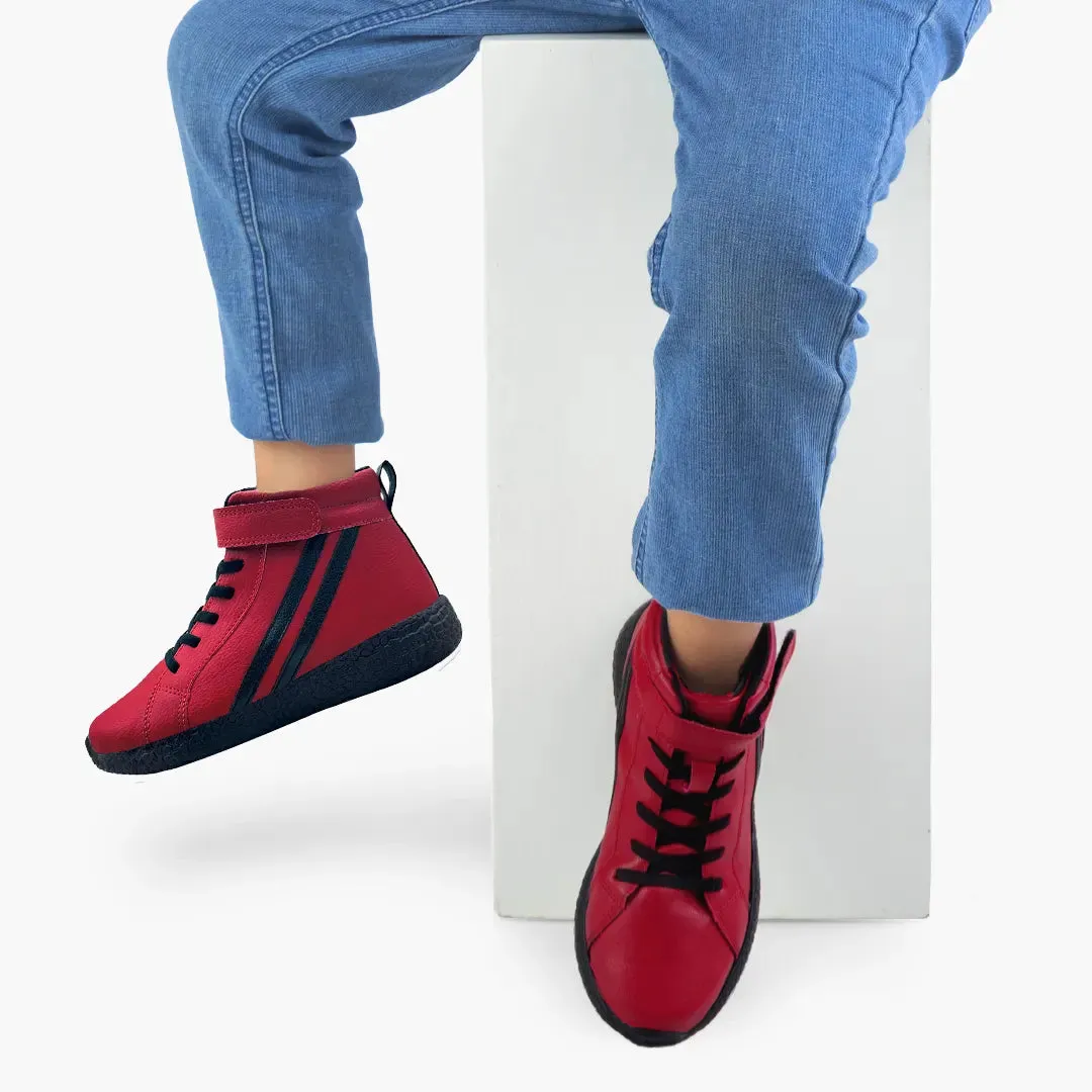 Rise - Red Alert High Top Sneakers