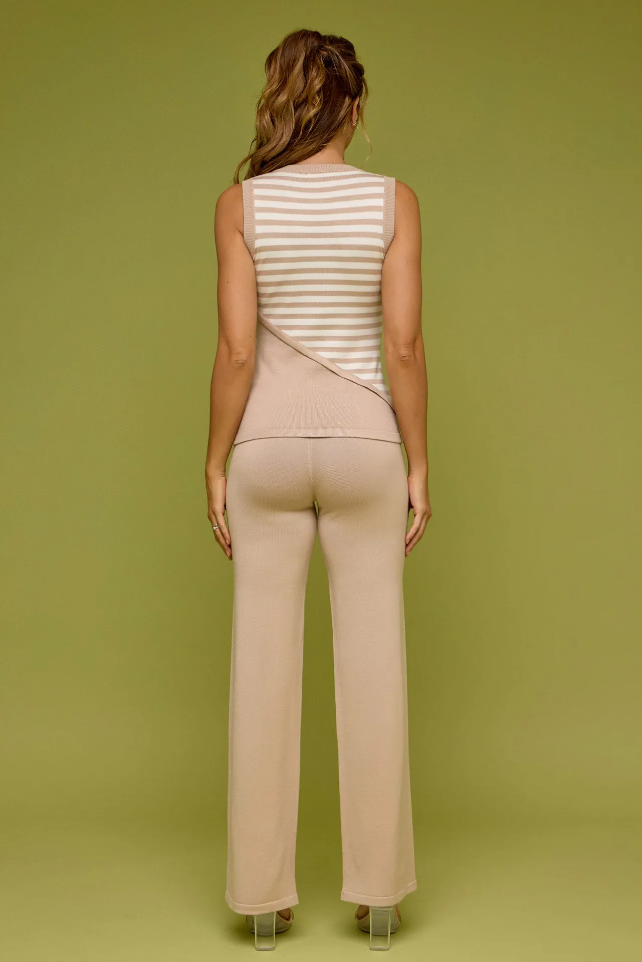 Rosalie Pointelle Sleeveless Top