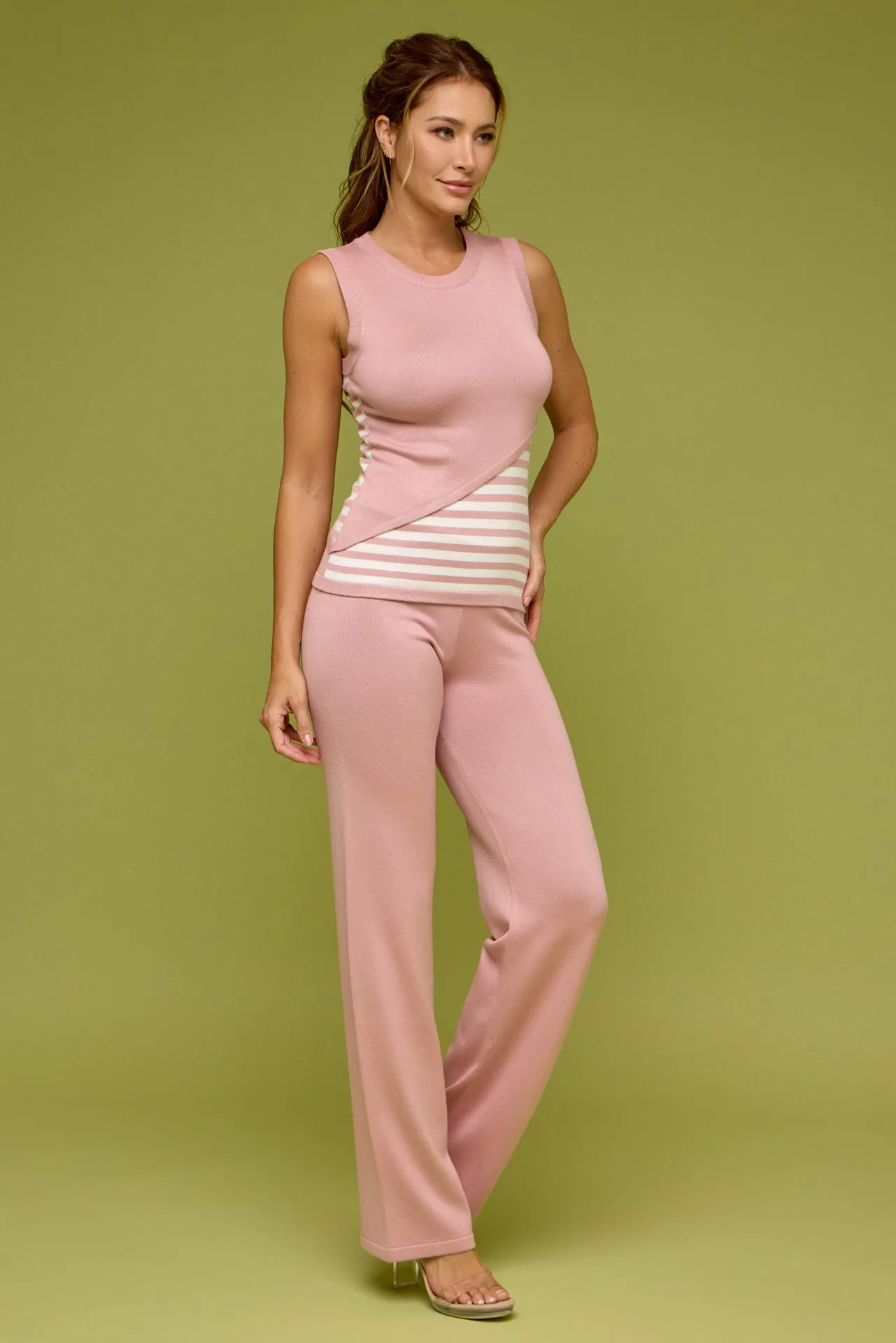 Rosalie Pointelle Sleeveless Top