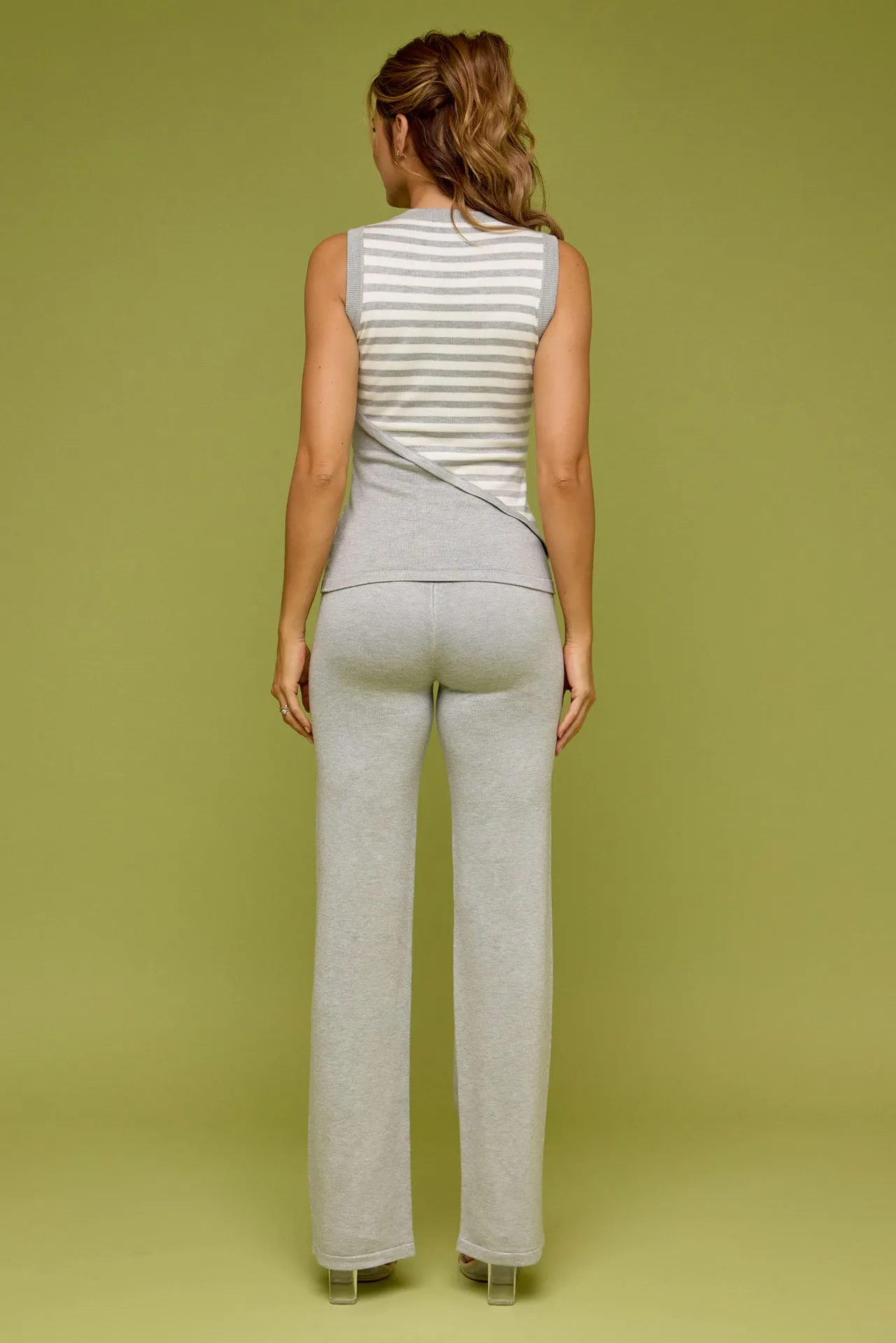 Rosalie Pointelle Sleeveless Top