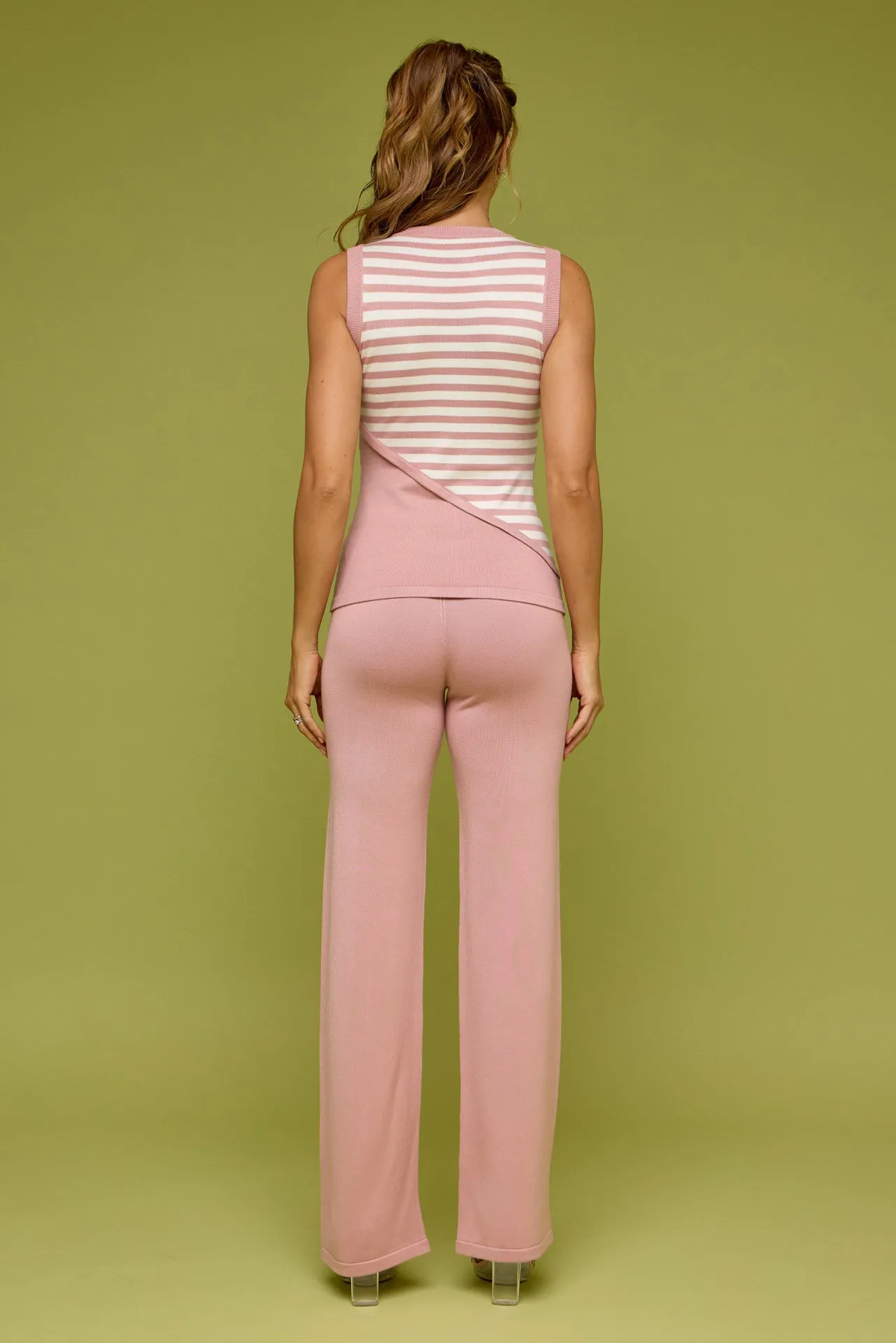 Rosalie Pointelle Sleeveless Top