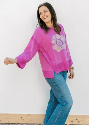 Rosy Long Sleeve Top