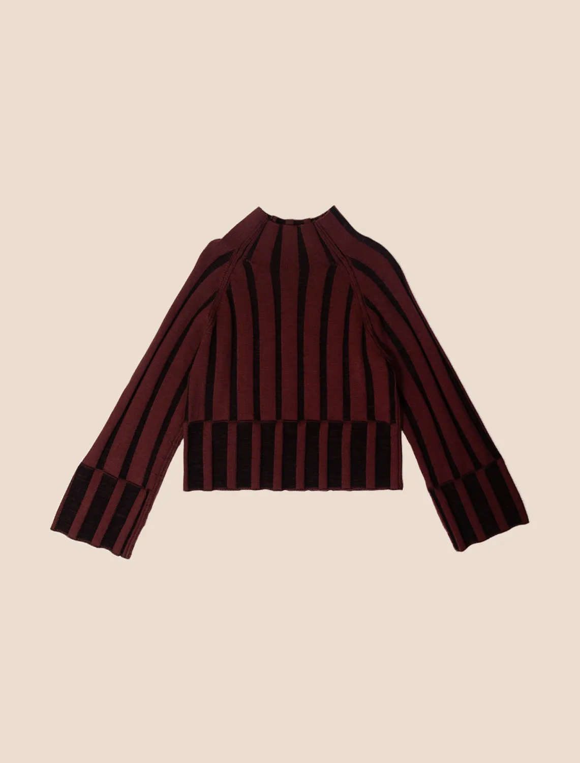 ROWAN MOCK SWEATER