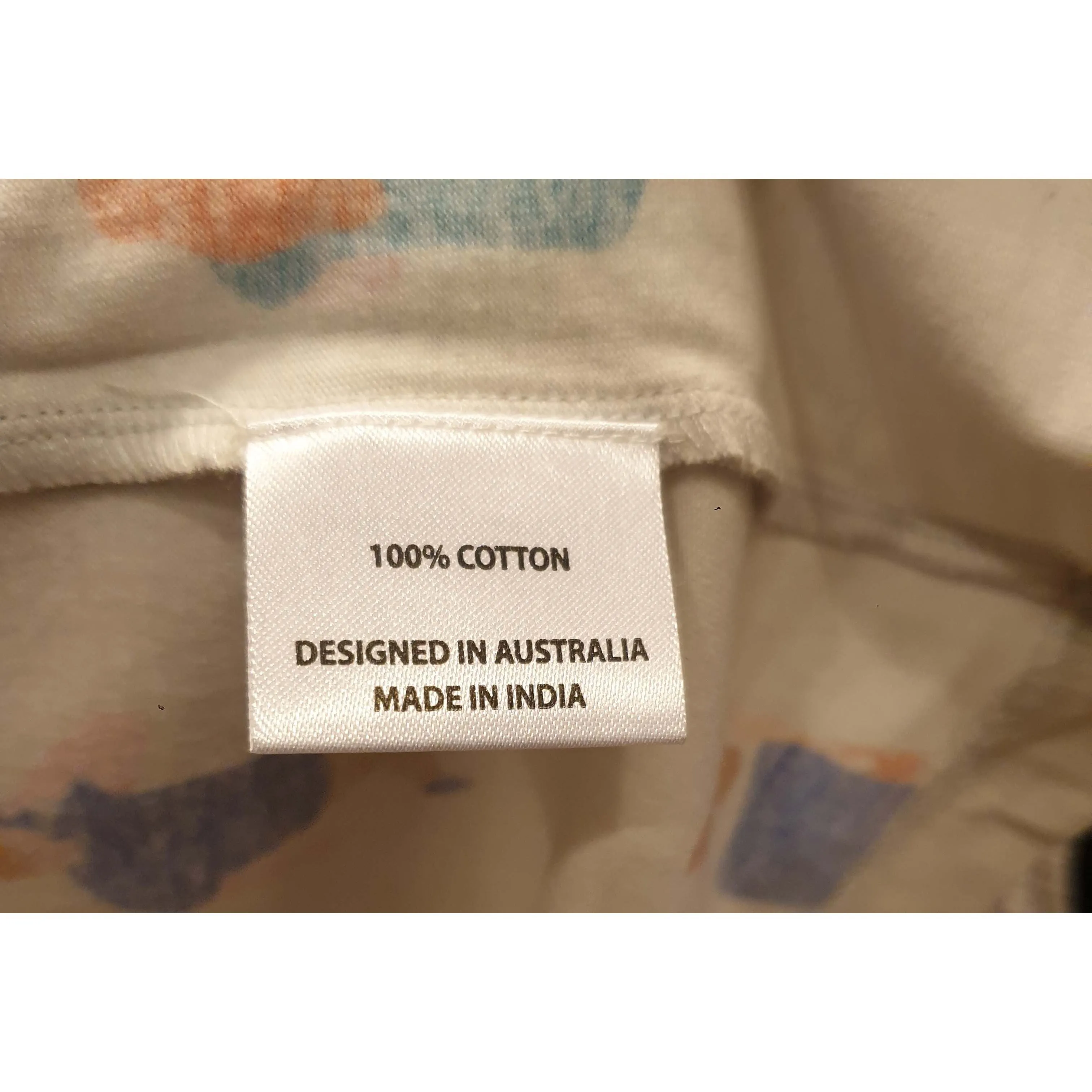 Rummage Style white print skivvy size 20