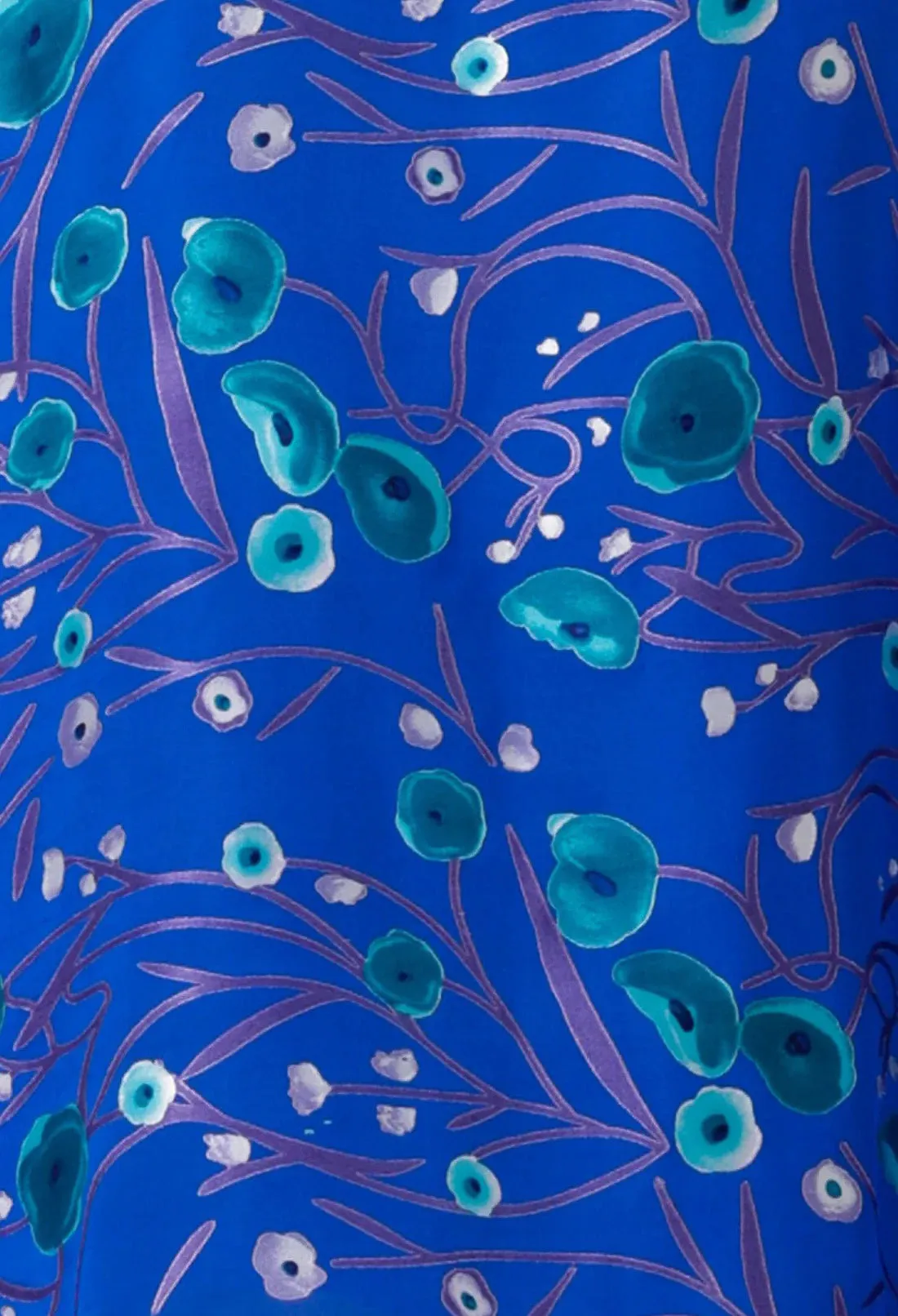 Sacha Drake - Bowerbird Wrap Dress - Periwinkle Poppy
