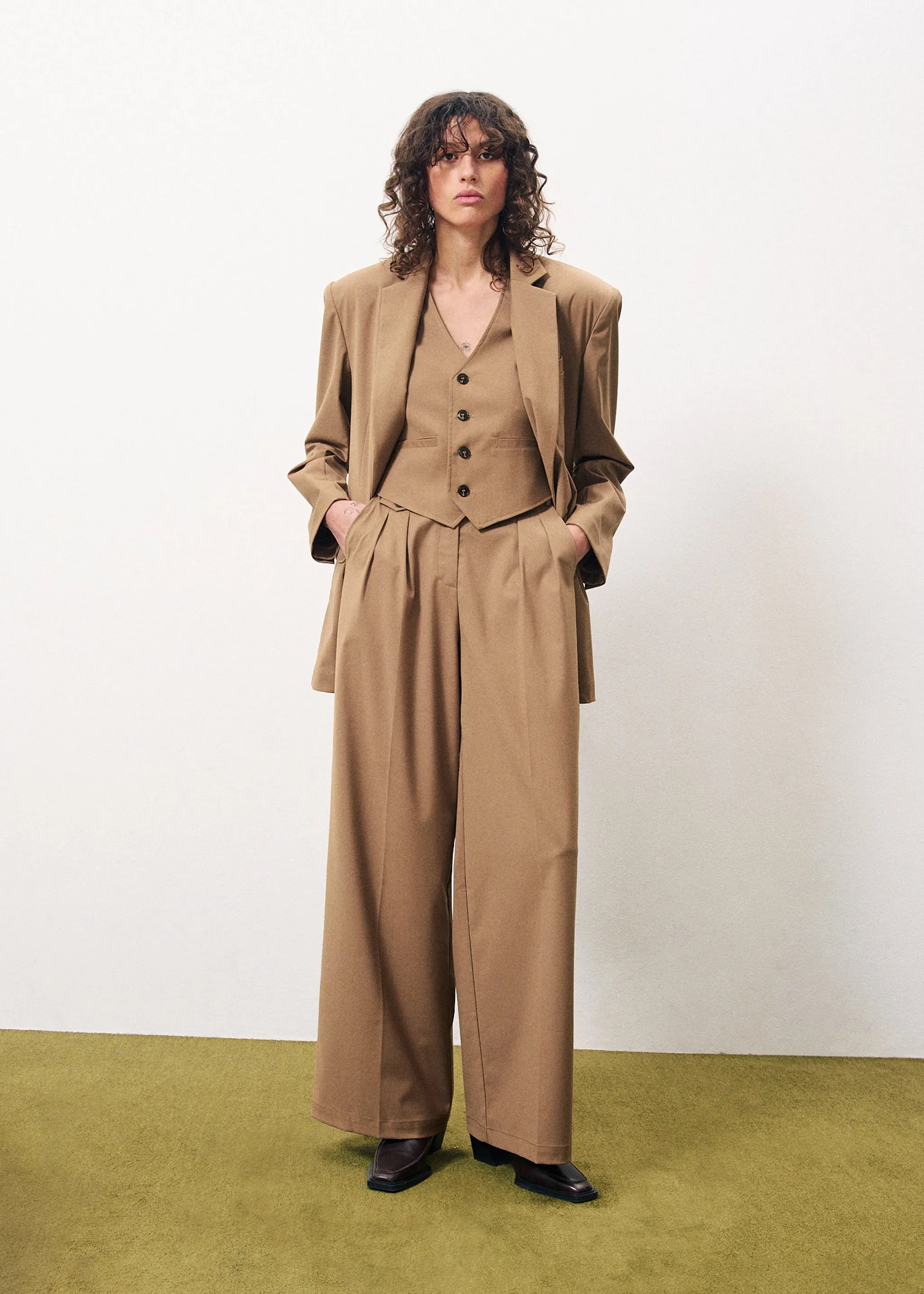 Samira Blazer - Camel
