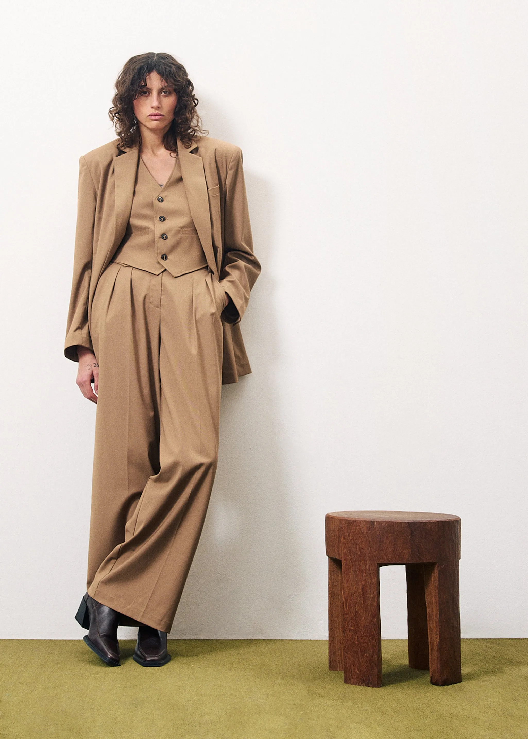 Samira Blazer - Camel