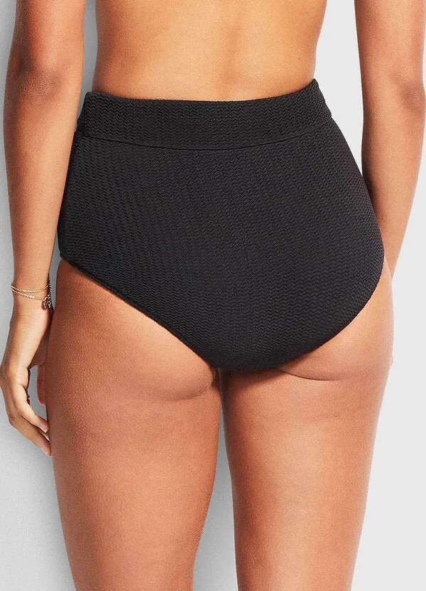 Sea Dive High Waisted Pant - Black