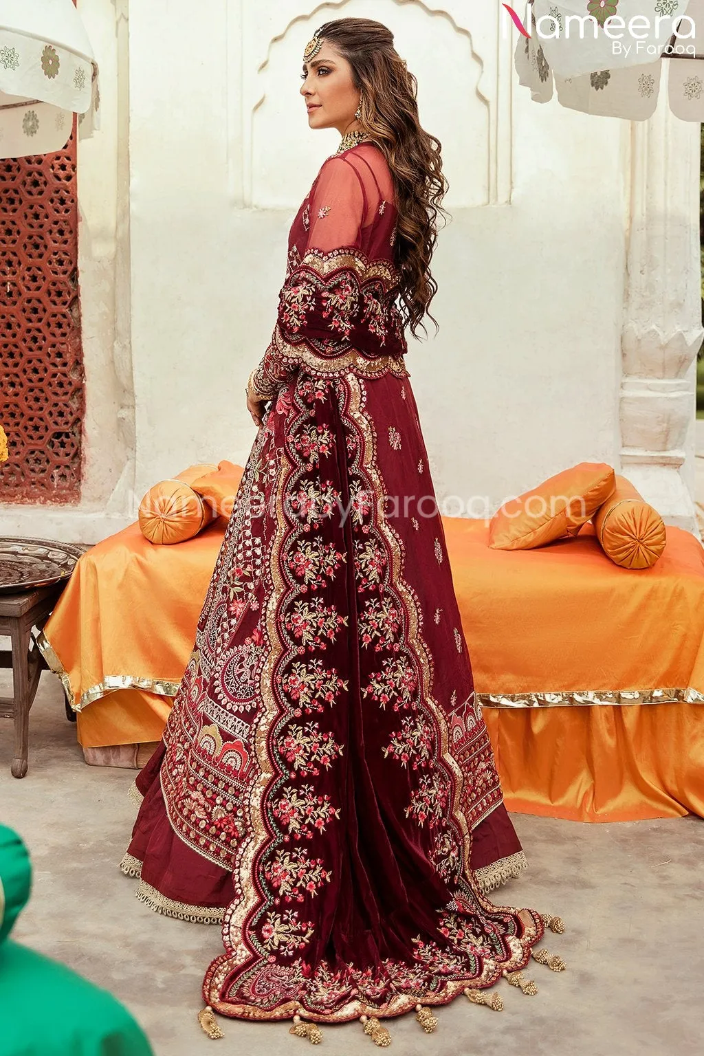 Sharara with Long Shirt by Pakistani Designer #PF210