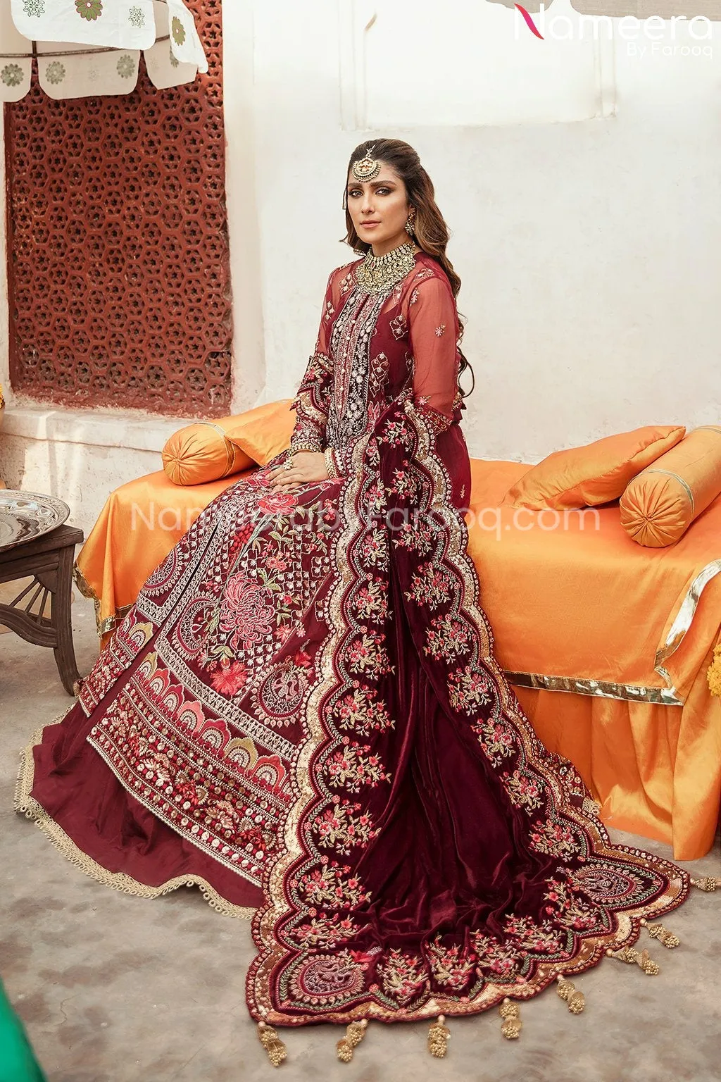Sharara with Long Shirt by Pakistani Designer #PF210