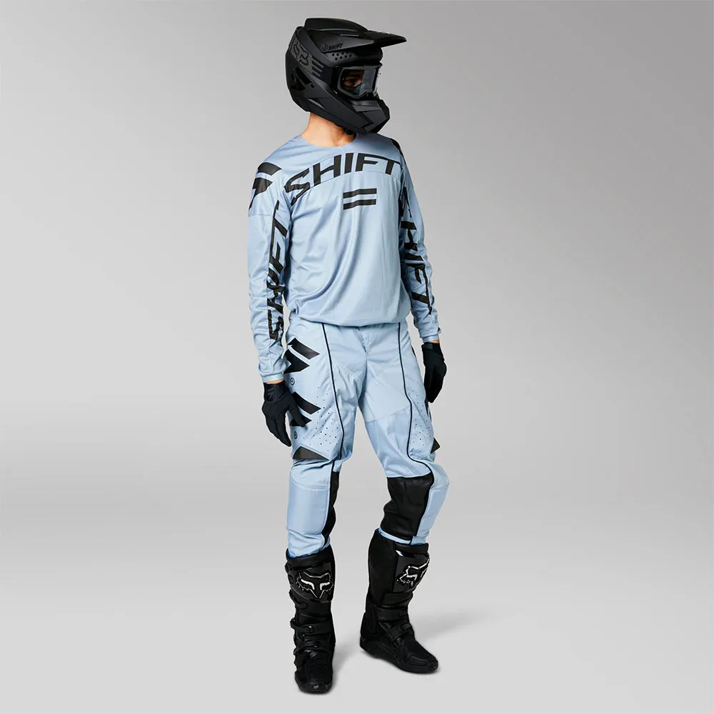 SHIFT WHITE LABEL FLANK PANTS [LIGHT SLATE]