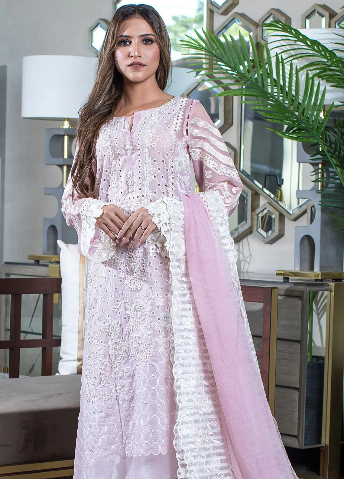 Shu Luxury Embroidered Unstitched 3Pcs