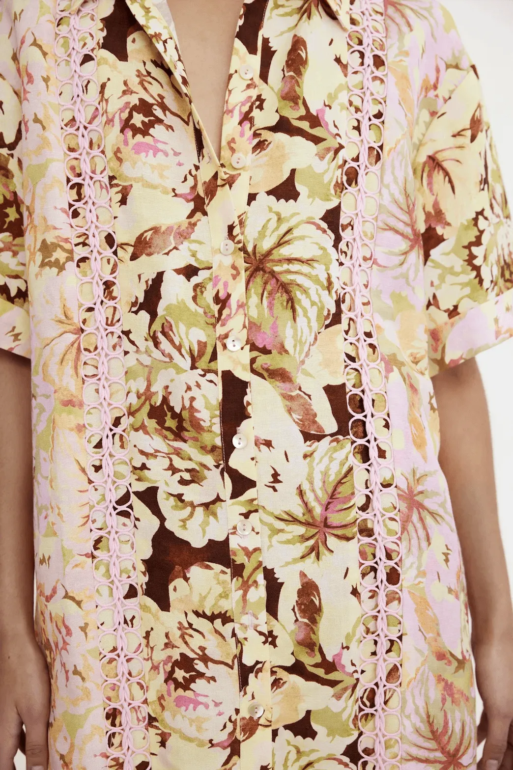 SIGNIFICANT OTHER Nicole Shirt Dress - Jungle Mix