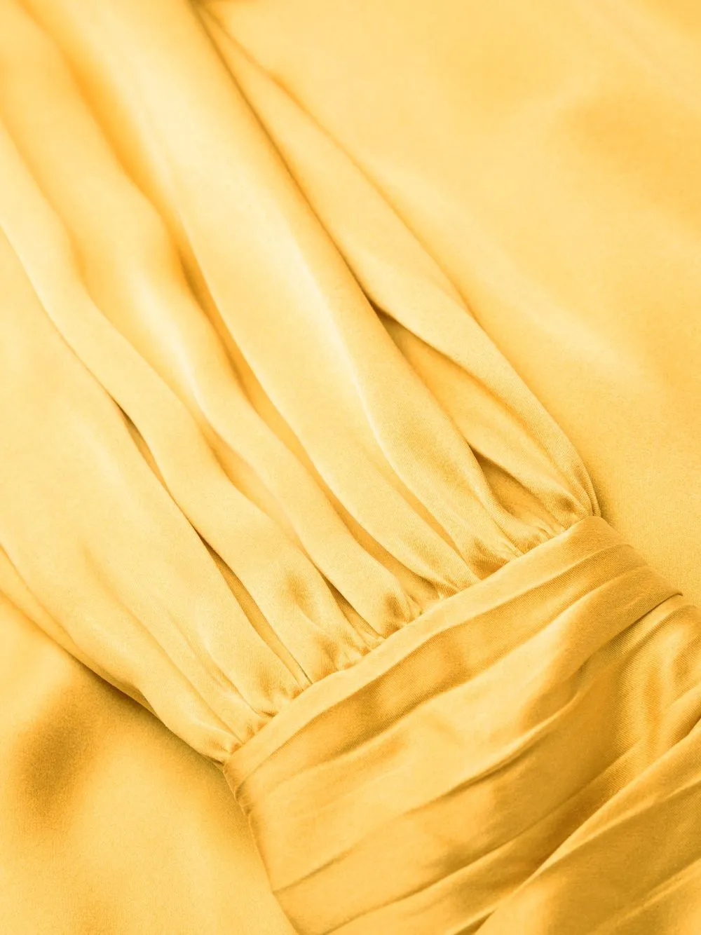 Silk Midi Wrap Dress
