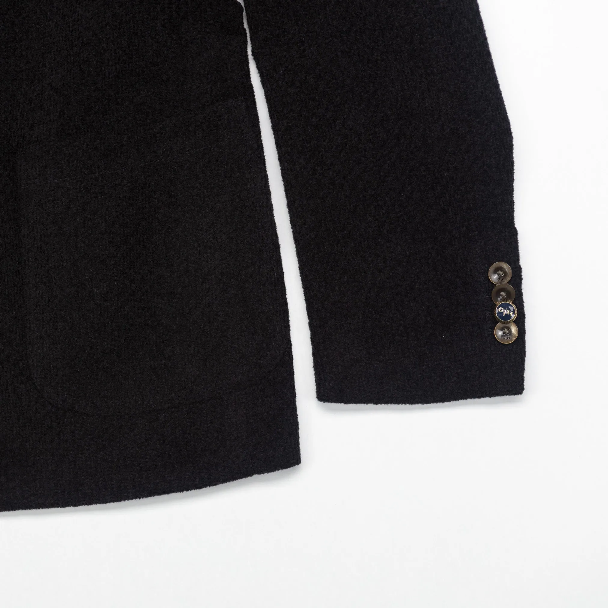 Soft Stitch Blazer in Black