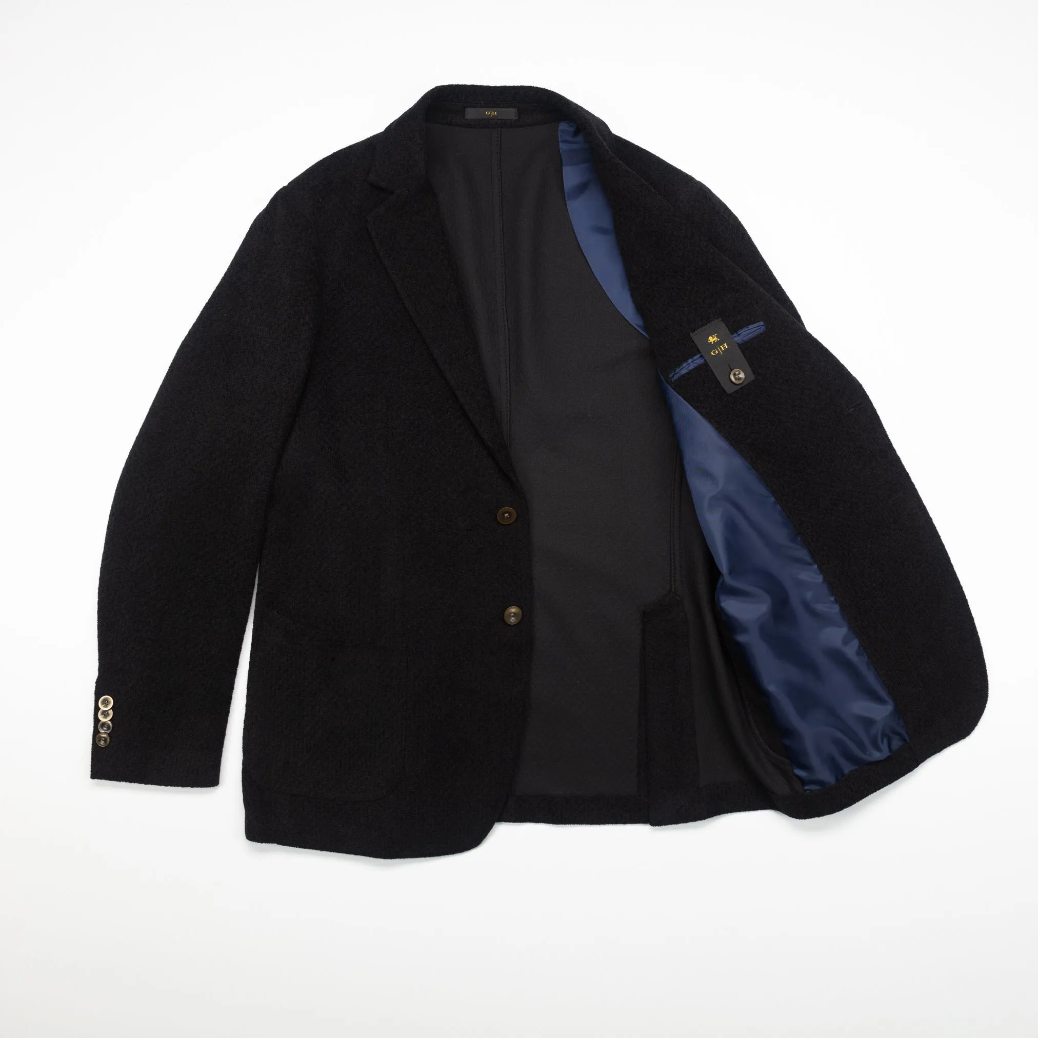 Soft Stitch Blazer in Black