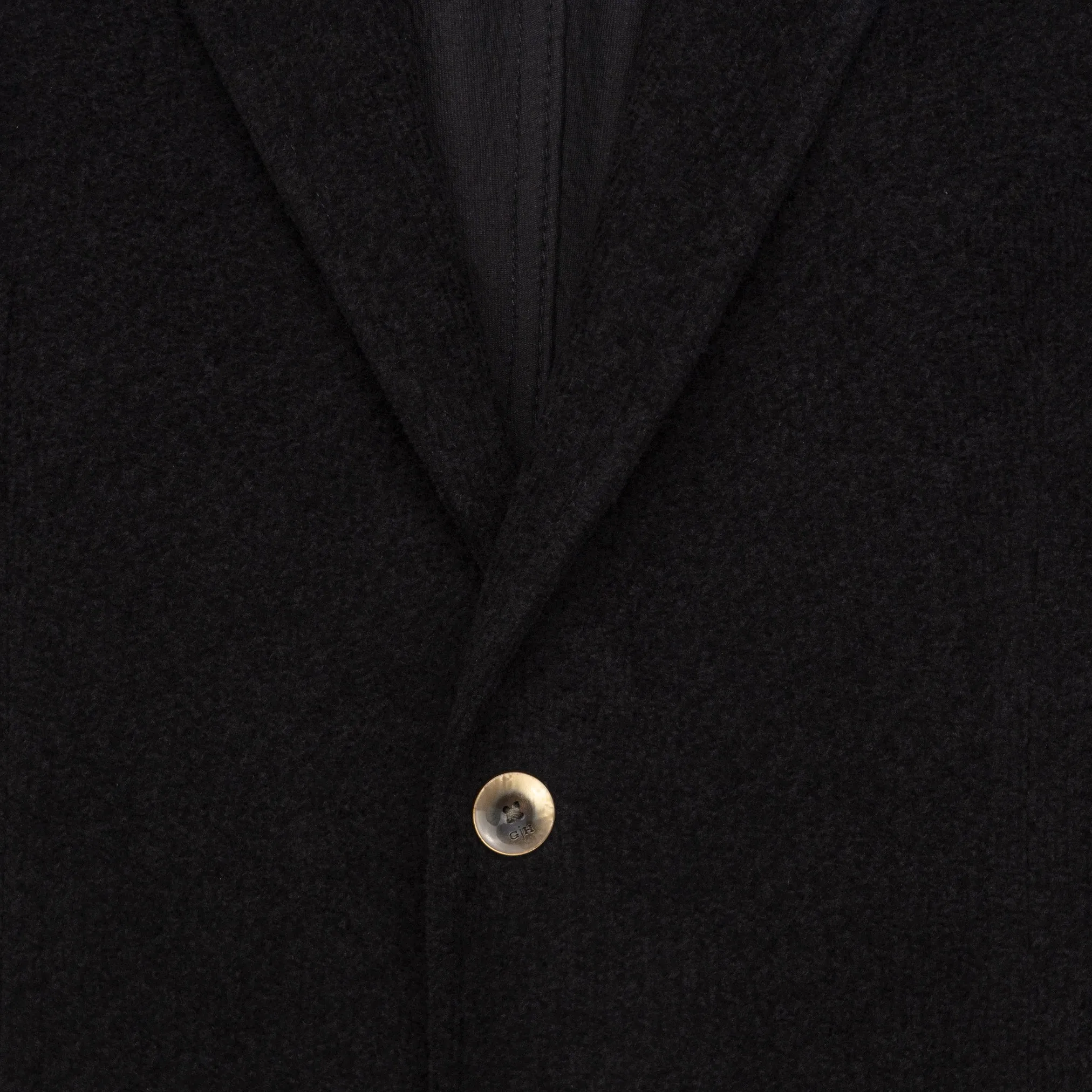 Soft Stitch Blazer in Black