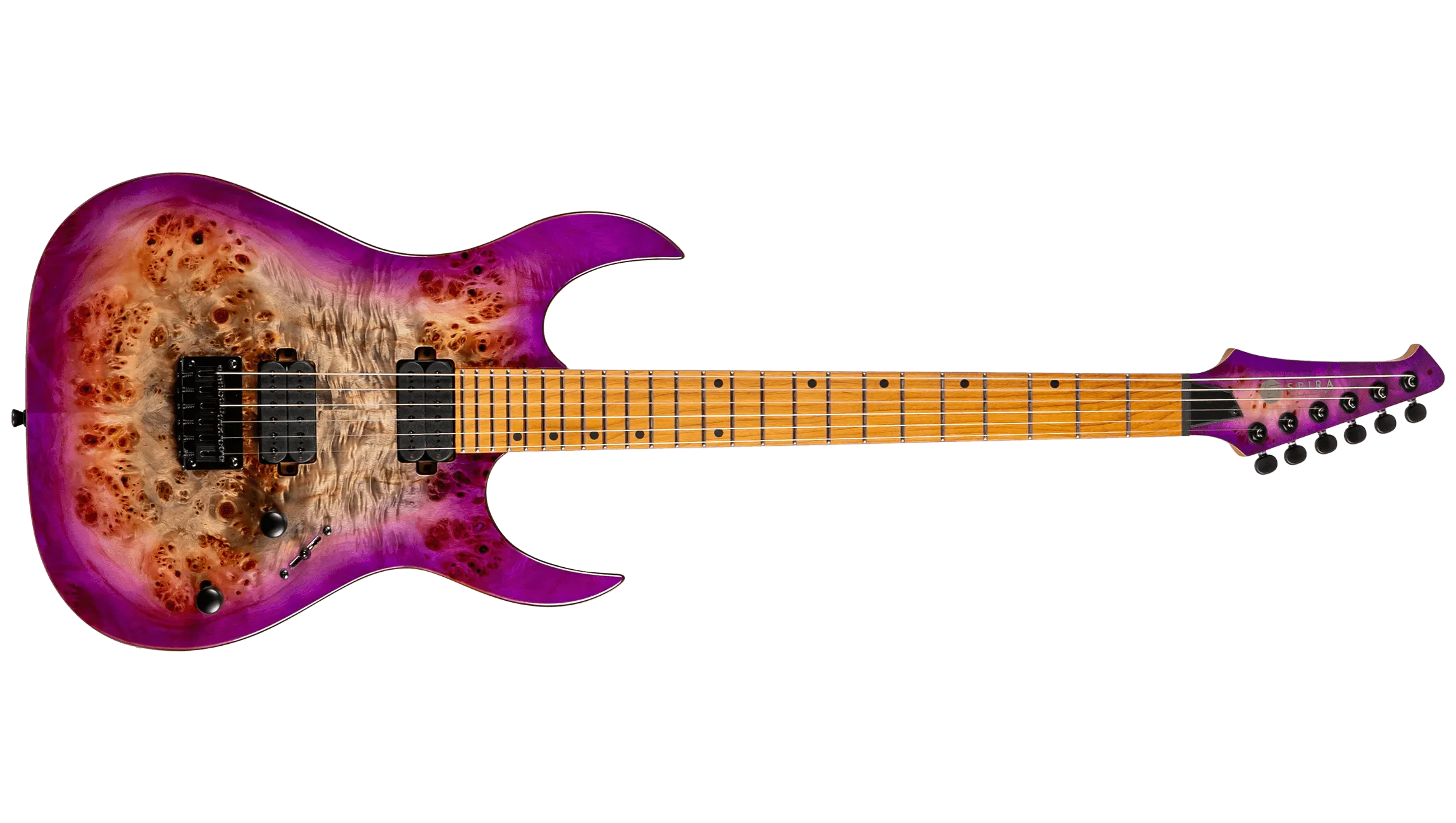 Spira S-450 Trans Purple Electric Guitar