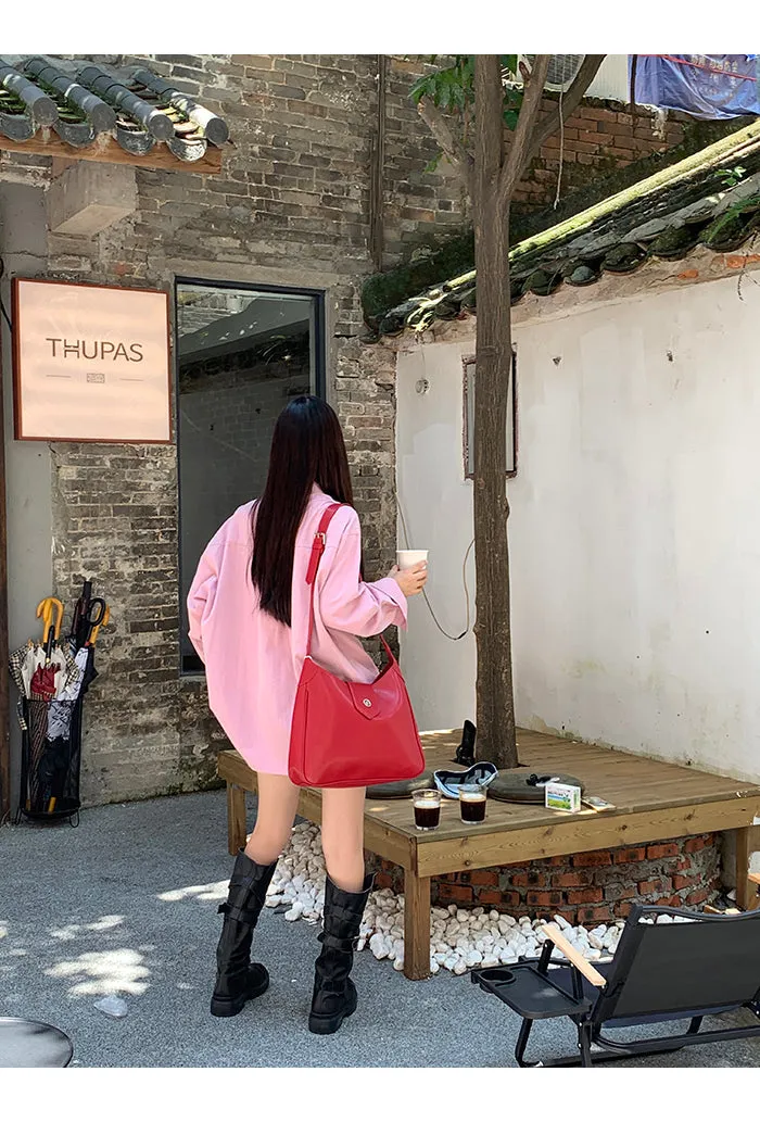 spring loose shirt tops