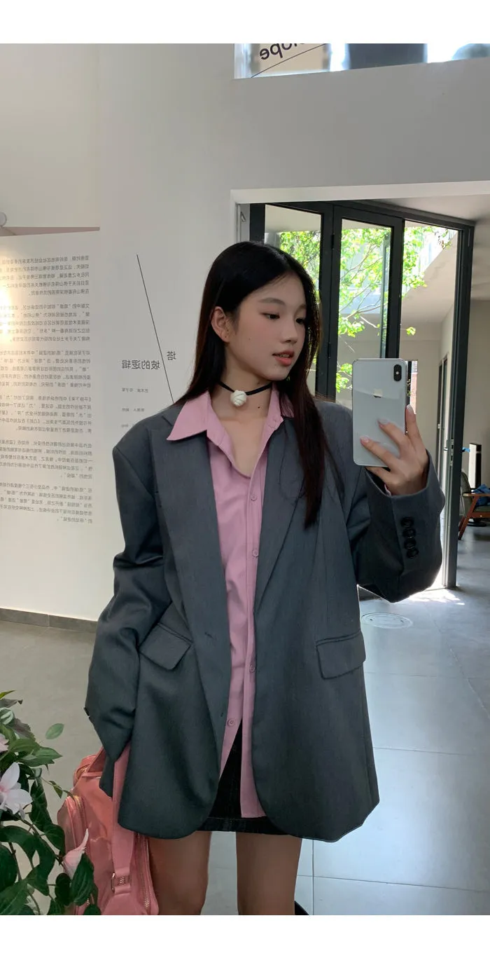 spring loose shirt tops