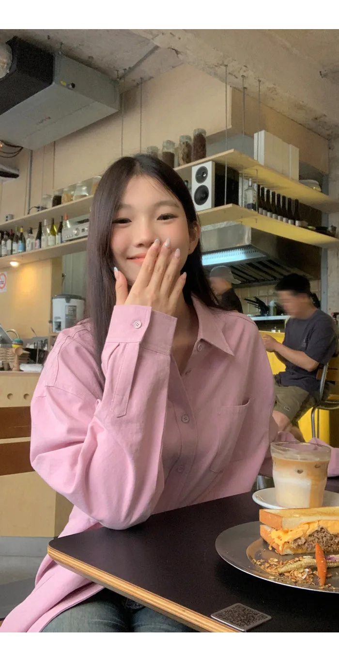 spring loose shirt tops
