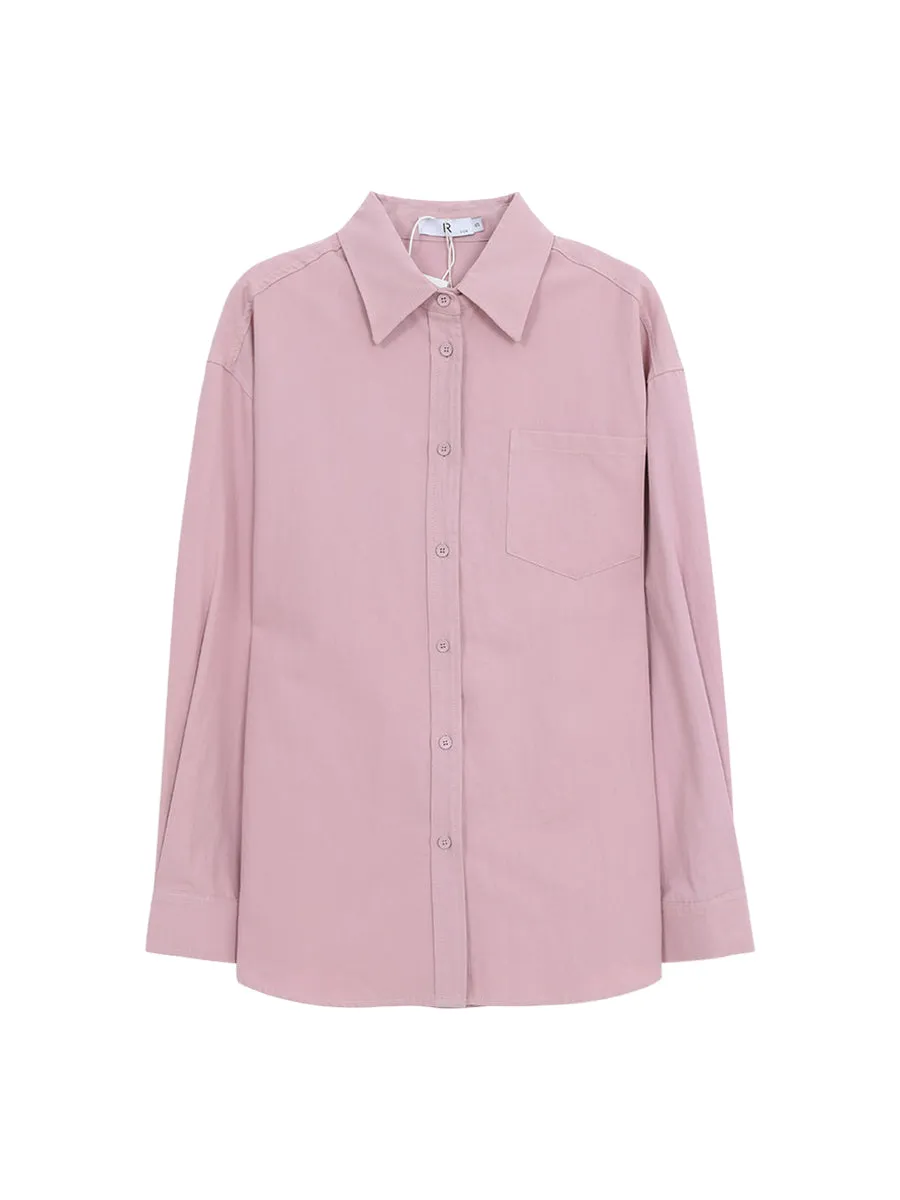 spring loose shirt tops