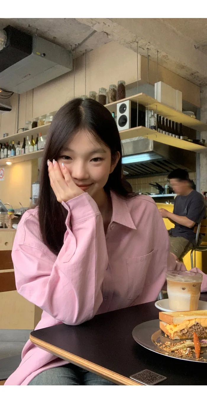 spring loose shirt tops