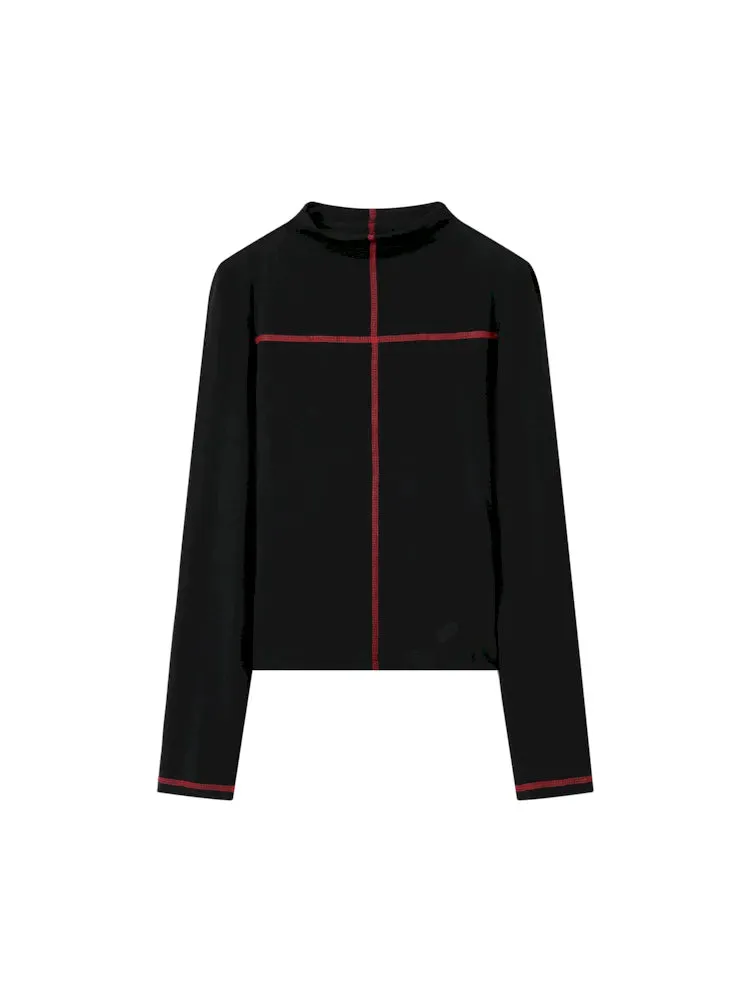Stitching High Neck Inner T-Shirt【s0000007120】