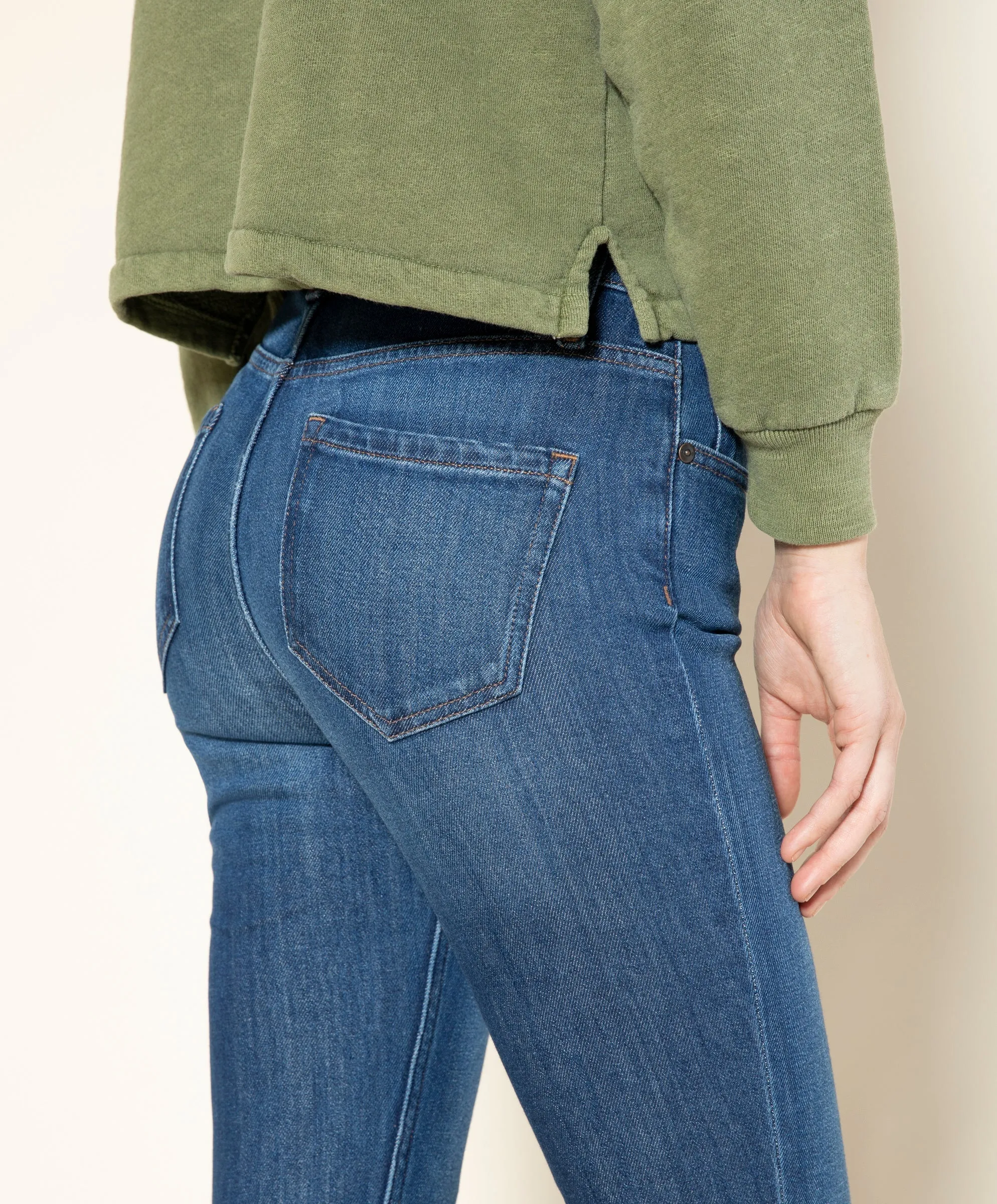 Strand High Rise Skinny Jeans - Outerworn