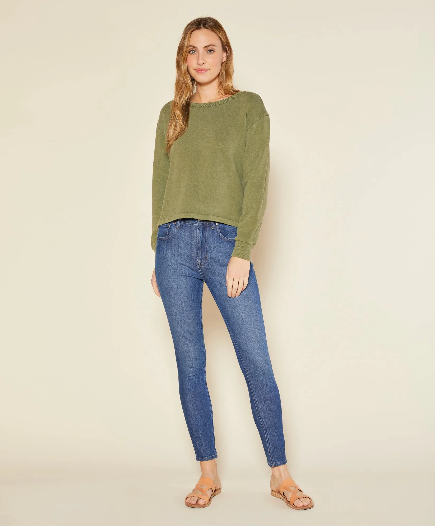 Strand High Rise Skinny Jeans - Outerworn