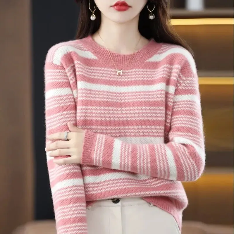Striped Cashmere Sweater