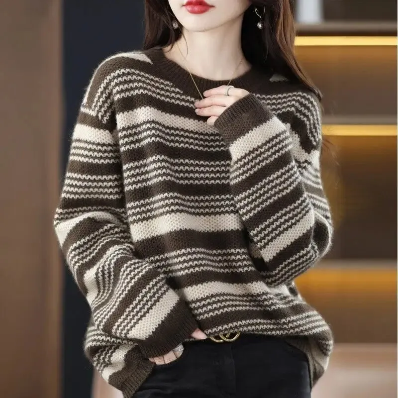Striped Cashmere Sweater
