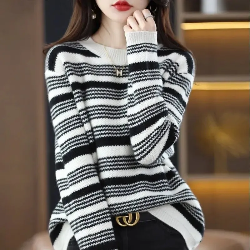 Striped Cashmere Sweater
