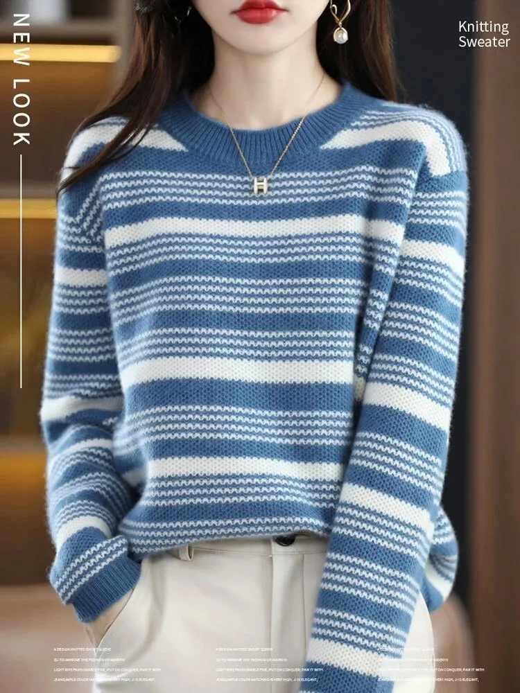 Striped Cashmere Sweater