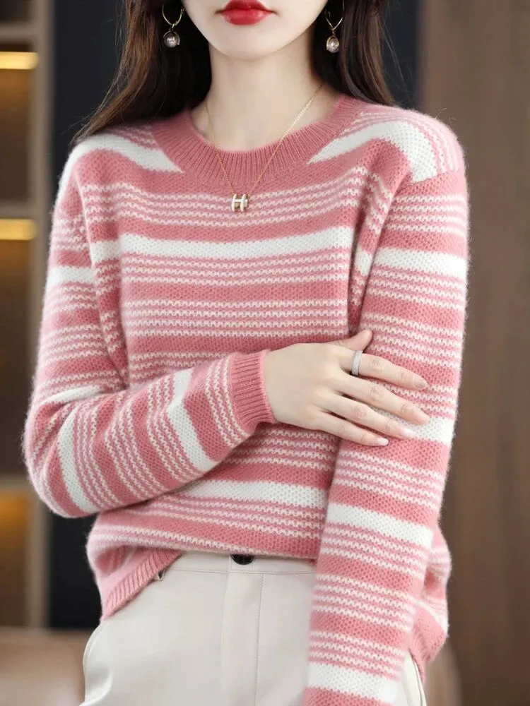 Striped Cashmere Sweater