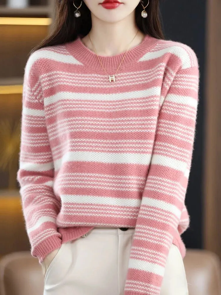 Striped Cashmere Sweater