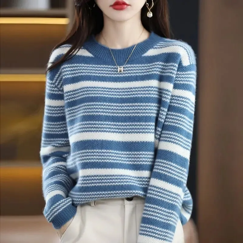 Striped Cashmere Sweater
