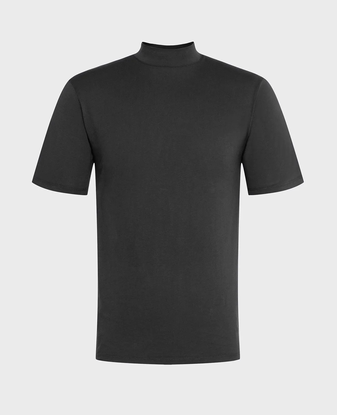 Supima High Neck Tee