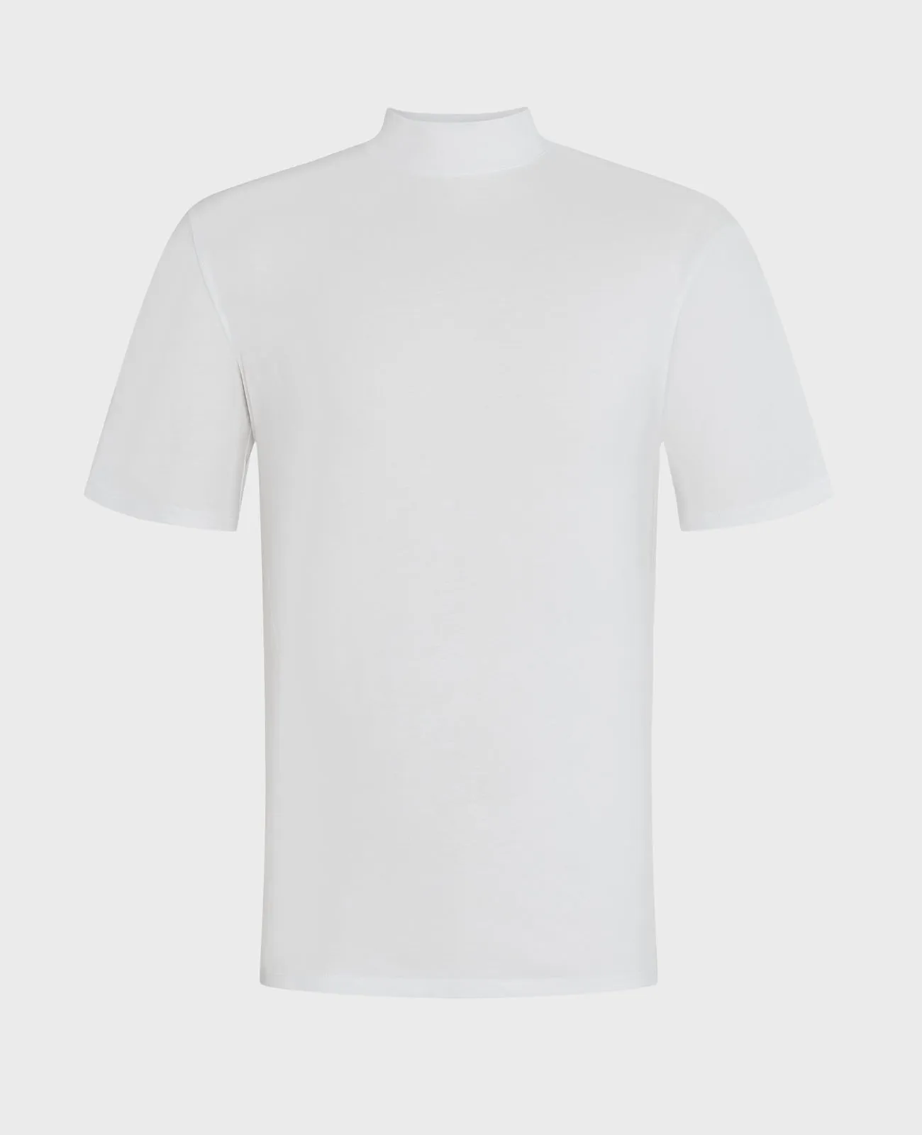 Supima High Neck Tee