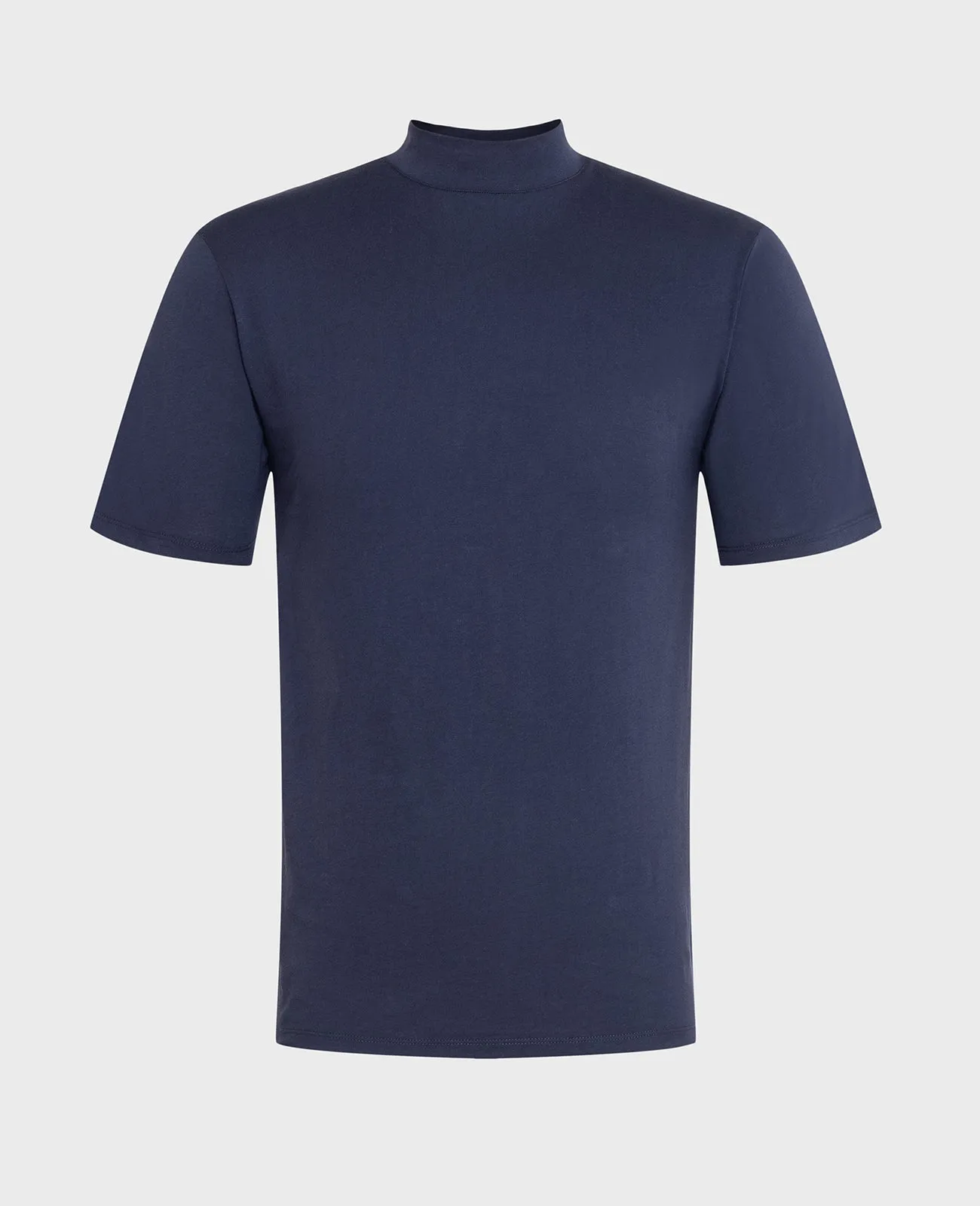 Supima High Neck Tee