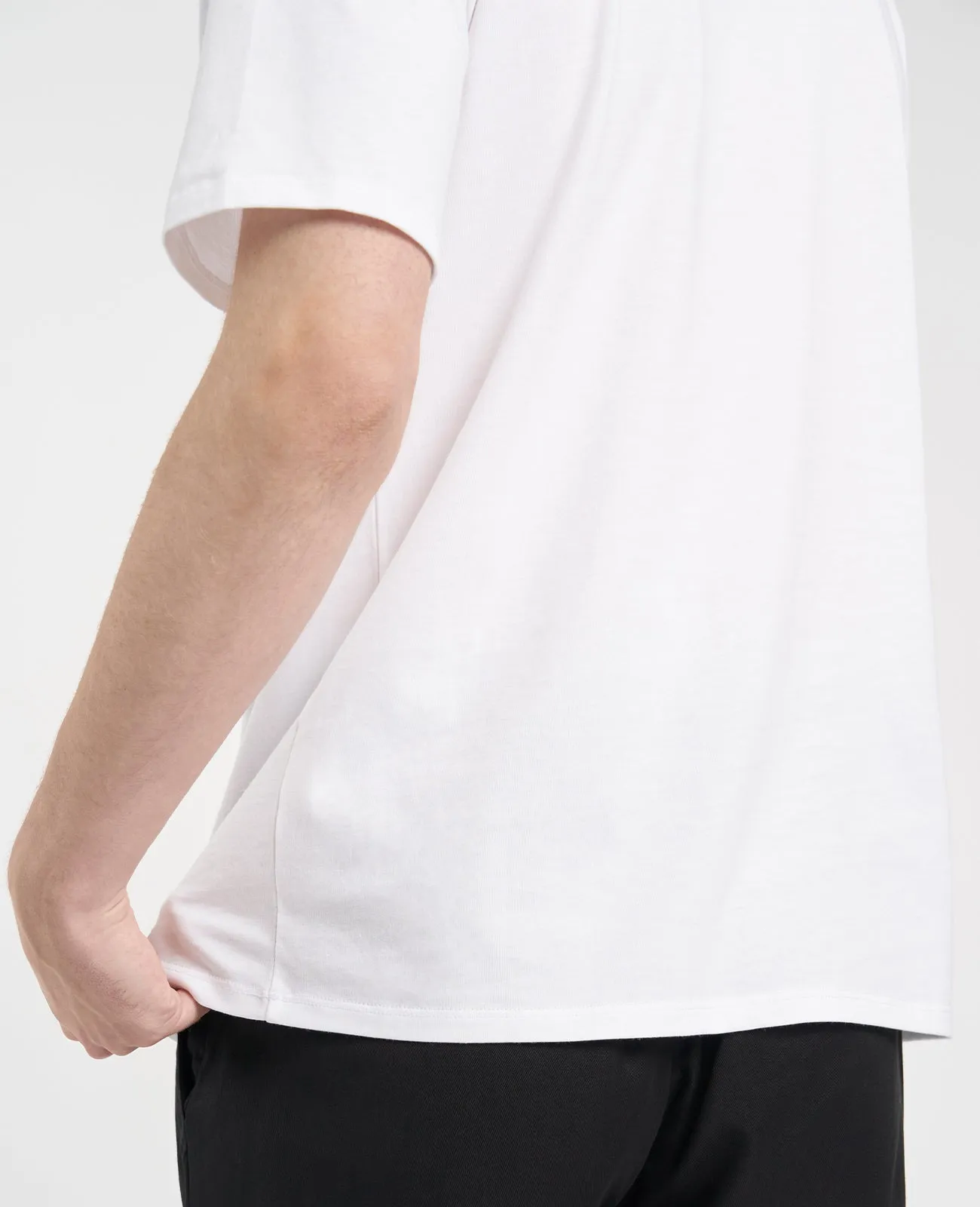 Supima High Neck Tee