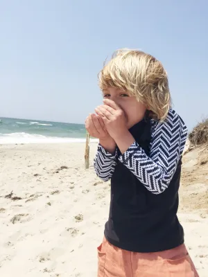 Surf Shirt in Zigzag Racer