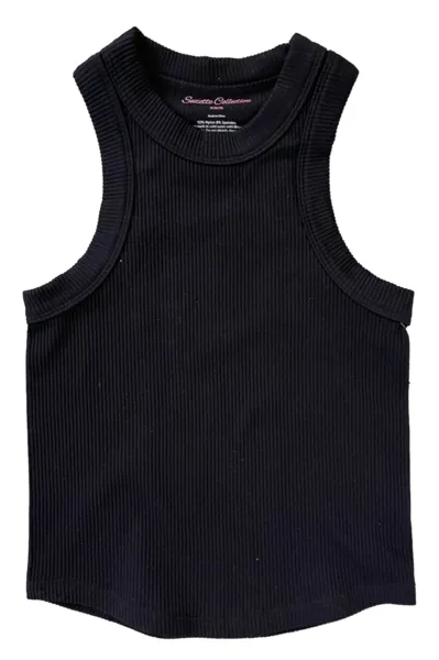 Suzette High Neck Rounded Bottom Tank
