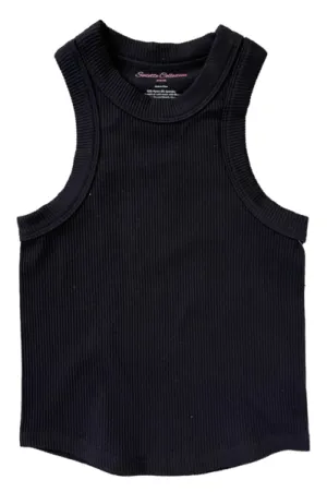 Suzette High Neck Rounded Bottom Tank