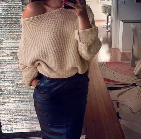 Sweater Women Pullovers Long Sleeve Wool Pullover Kintted O-Neck Fashion Cashmere Sweaters Plus Size