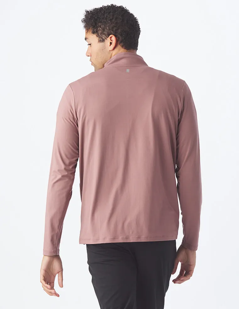 Tahoe 1/4 Zip: Mauve