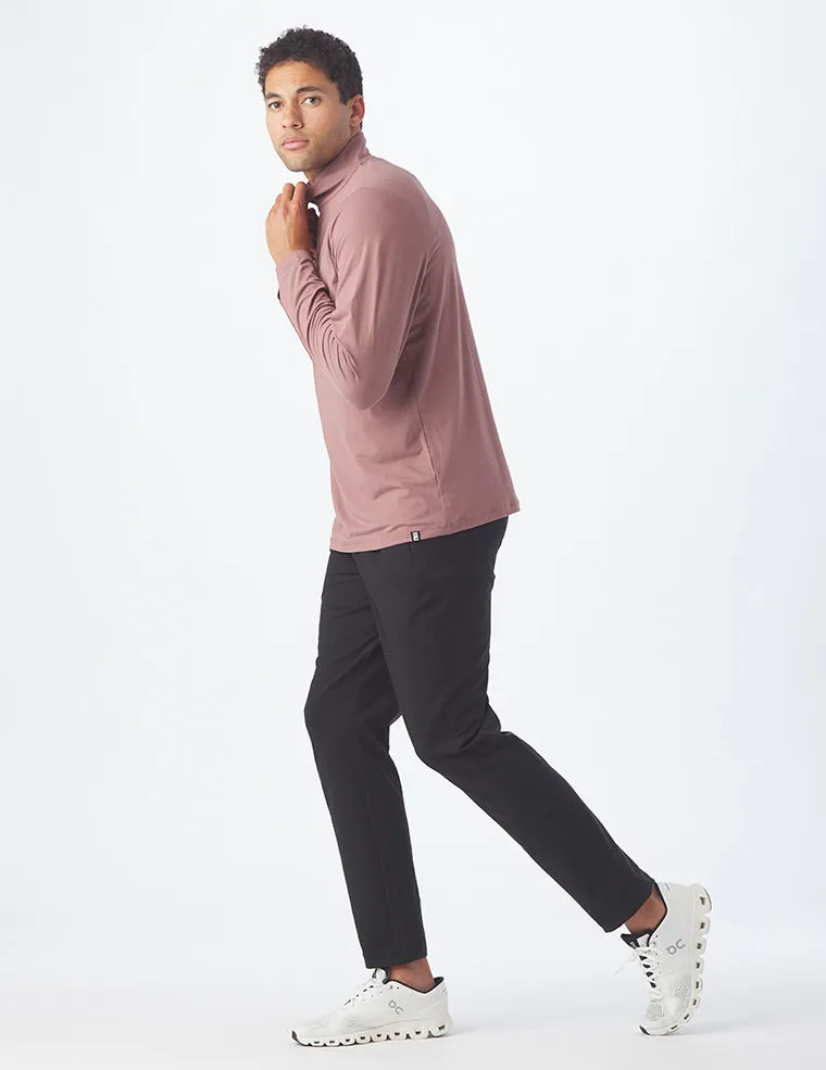 Tahoe 1/4 Zip: Mauve