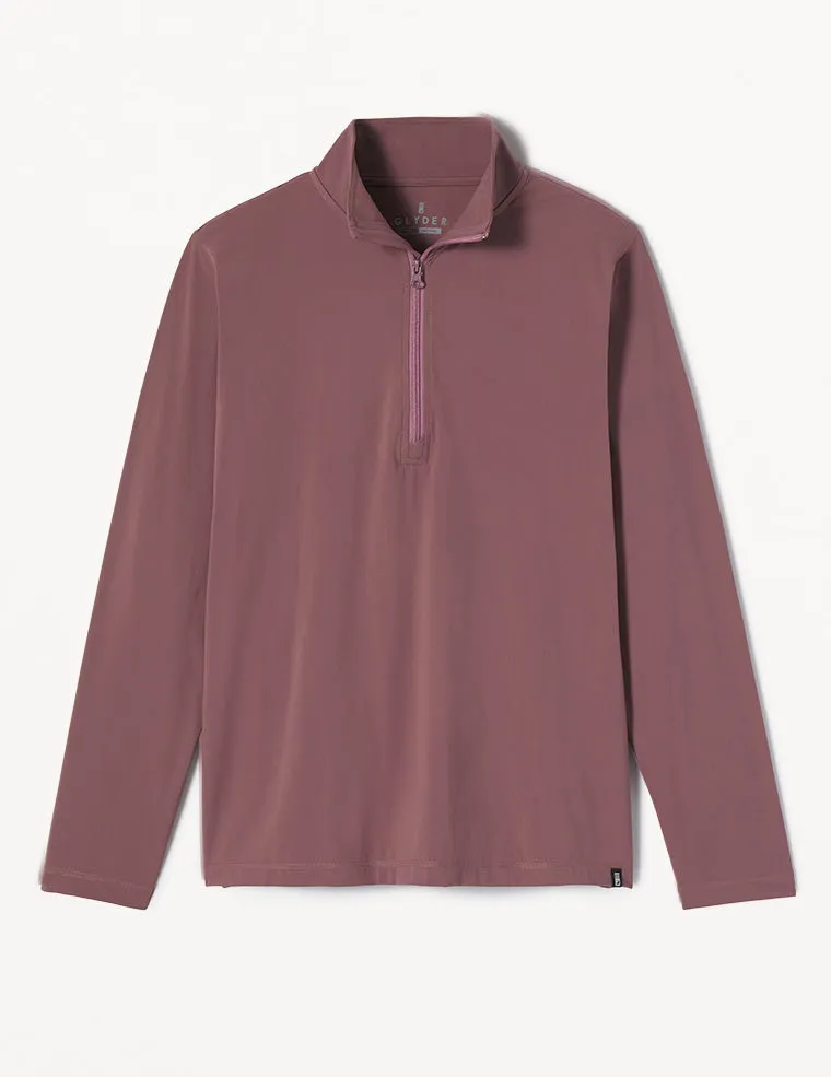 Tahoe 1/4 Zip: Mauve